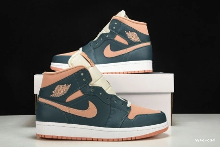 Hyperoad Mid Dark Jordan 1 Teal Green 0721